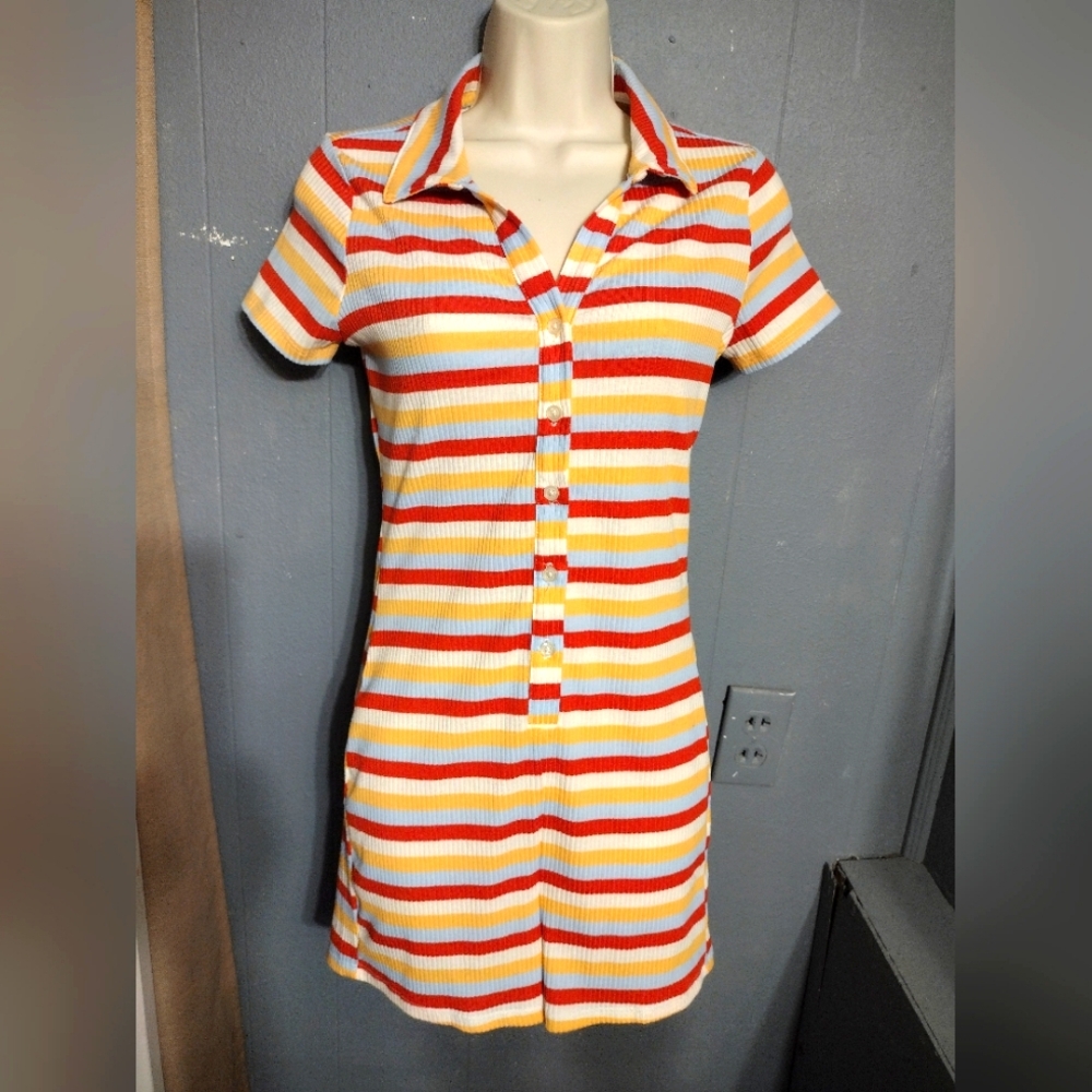 Stripped shorts jumper size medium